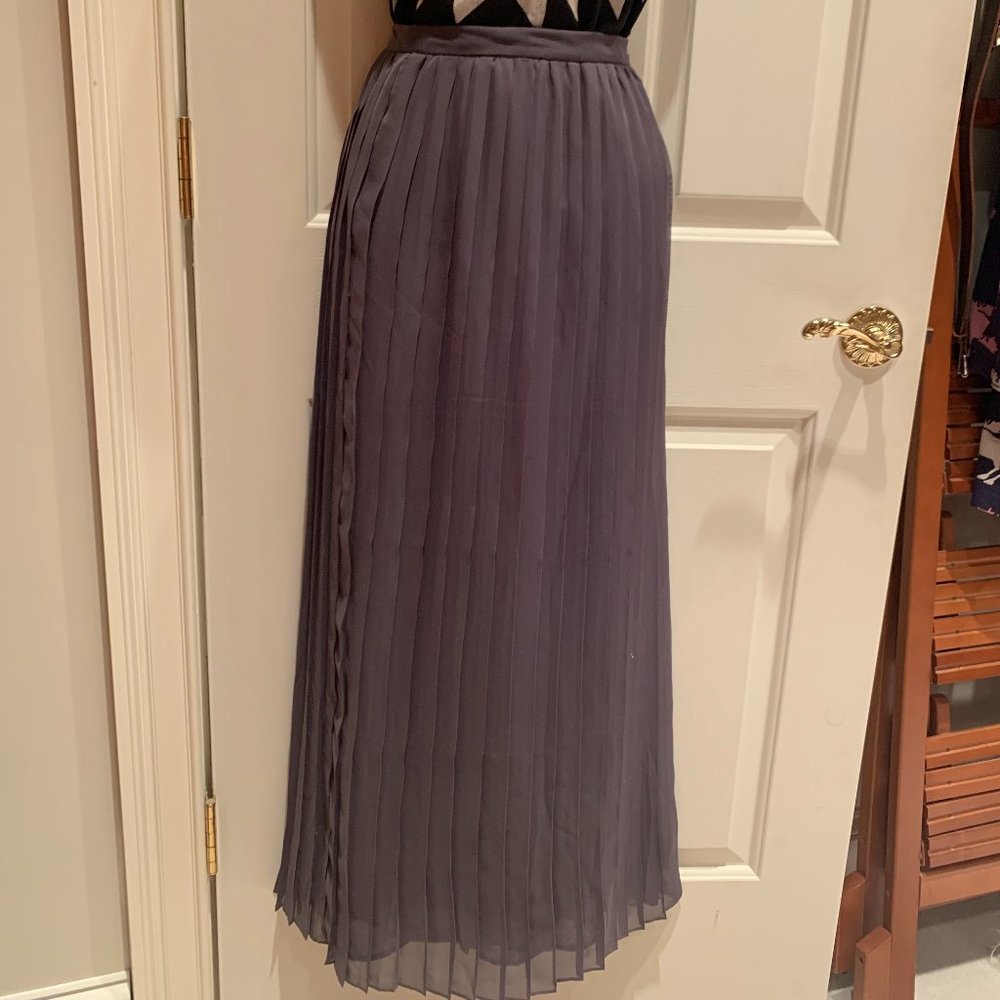 Dark Grey Maxi Skirt, Size 6